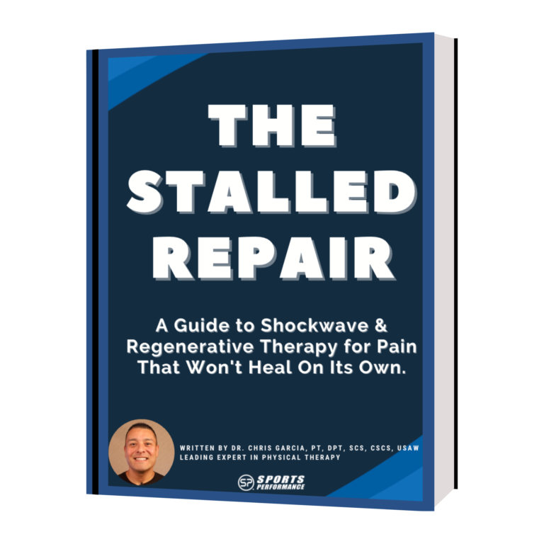 The Stalled Repair - a guide to shockwave and regenerative therapy for pain that will not heal on its own